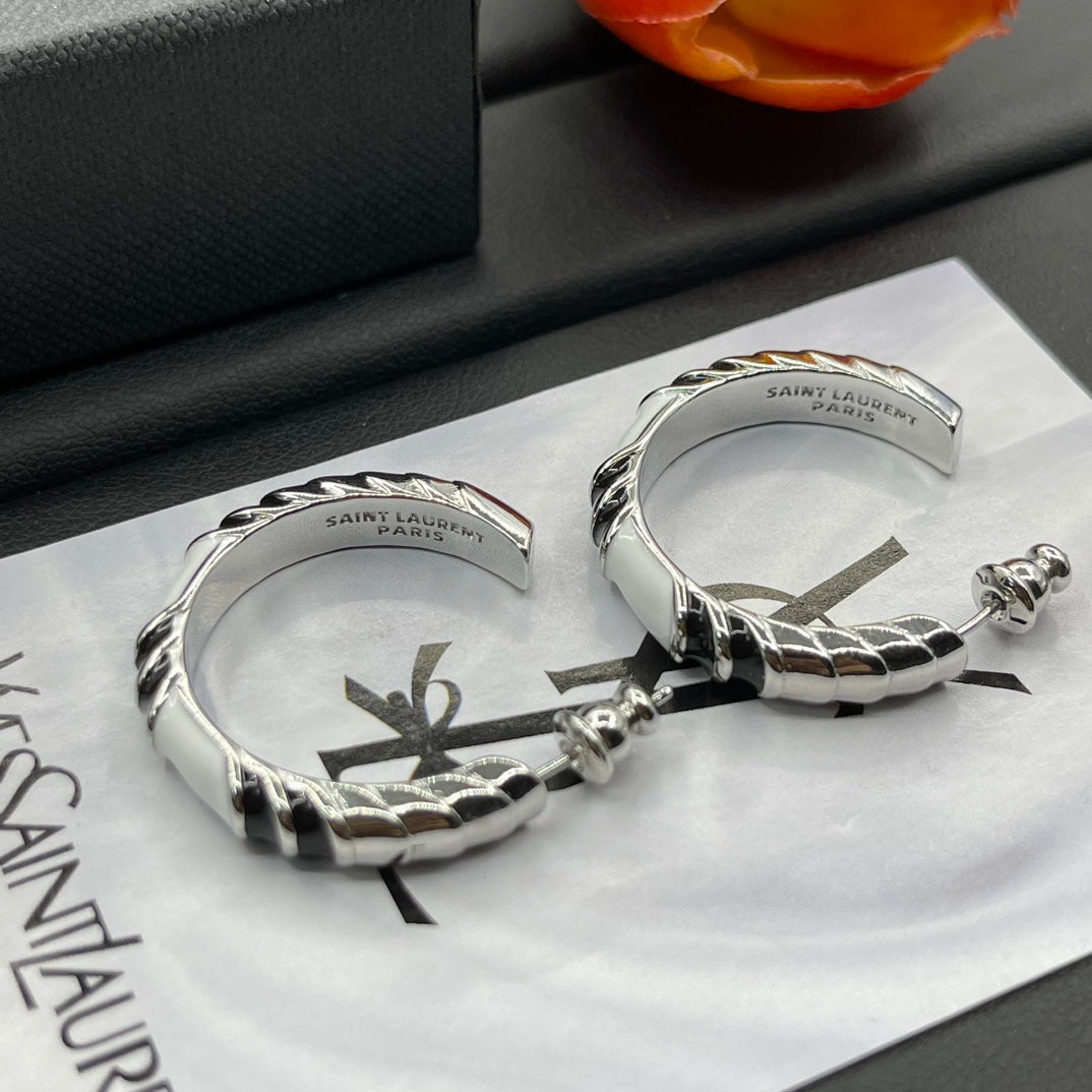 YSL Luxury Earrings | Timeless Elegance & Boutique-Grade Quality 17