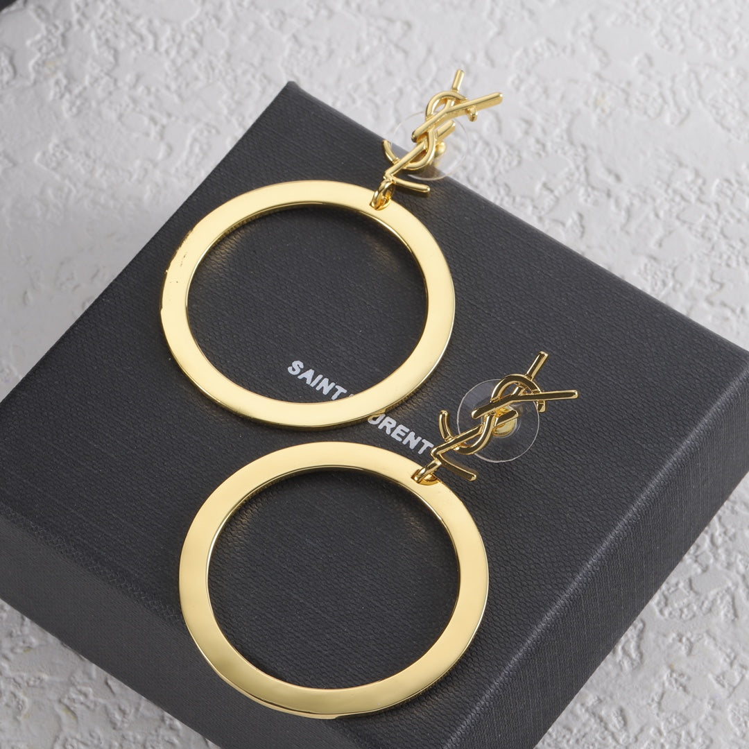 YSL Luxury Earrings | Timeless Elegance & Boutique-Grade Quality 18