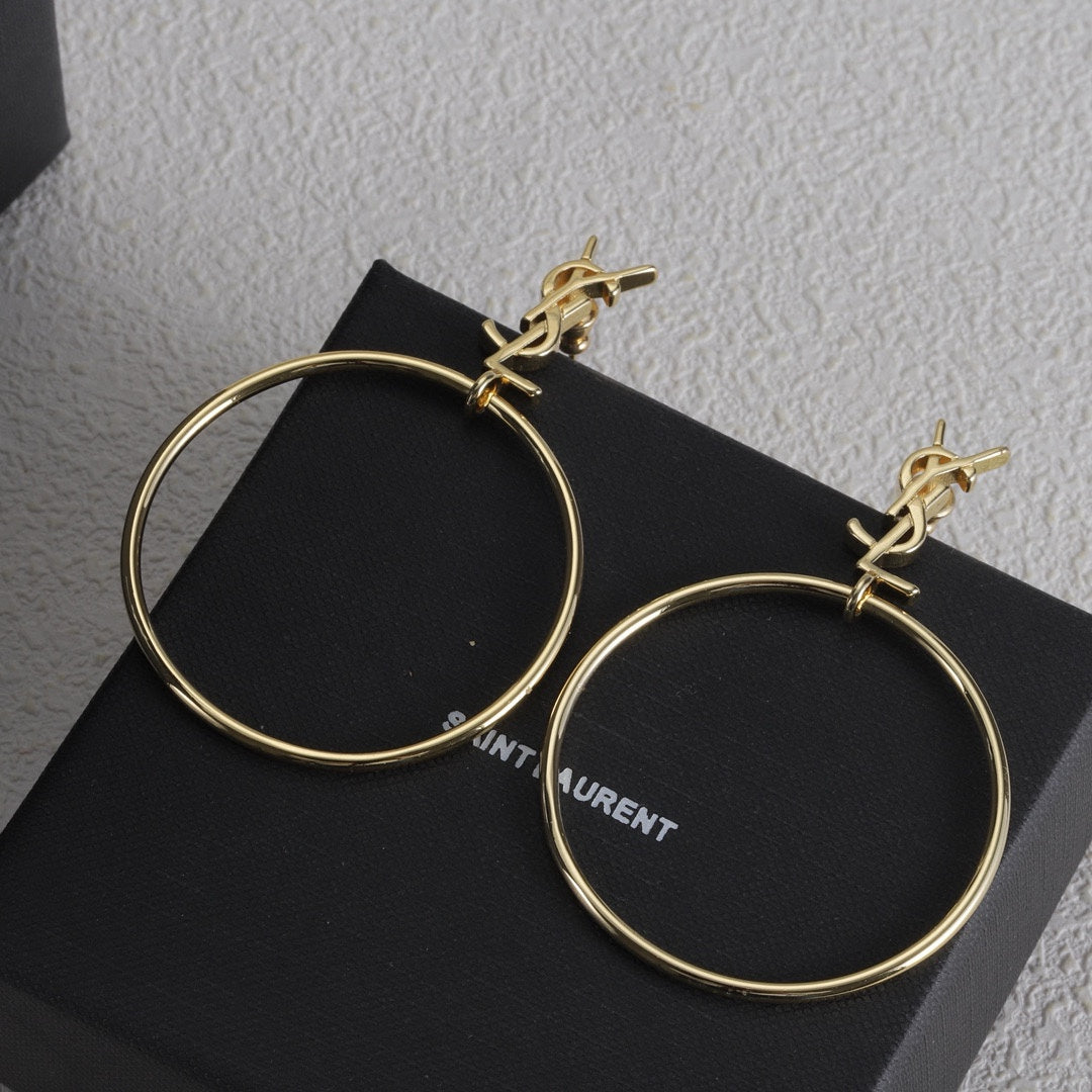 YSL Luxury Earrings | Timeless Elegance & Boutique-Grade Quality 19
