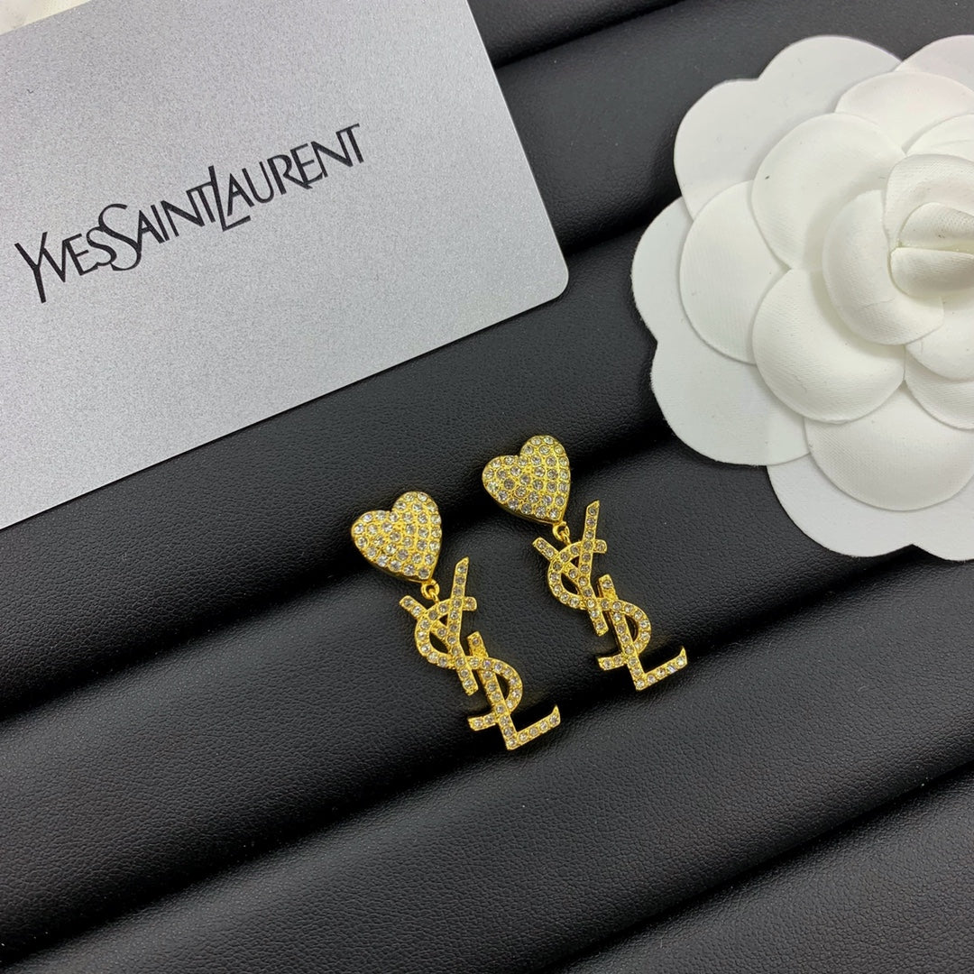 YSL Luxury Earrings | Timeless Elegance & Boutique-Grade Quality 22