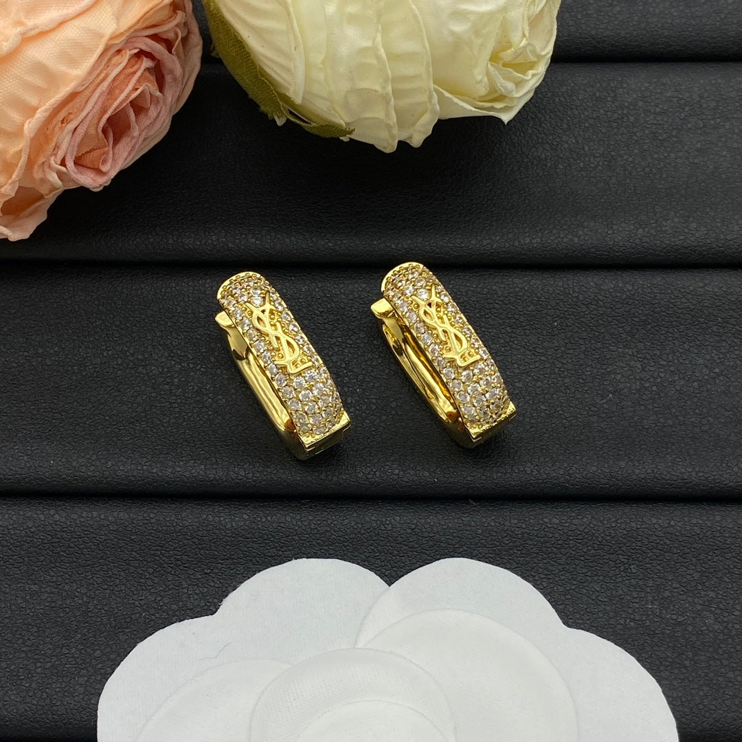 YSL Luxury Earrings | Timeless Elegance & Boutique-Grade Quality 24