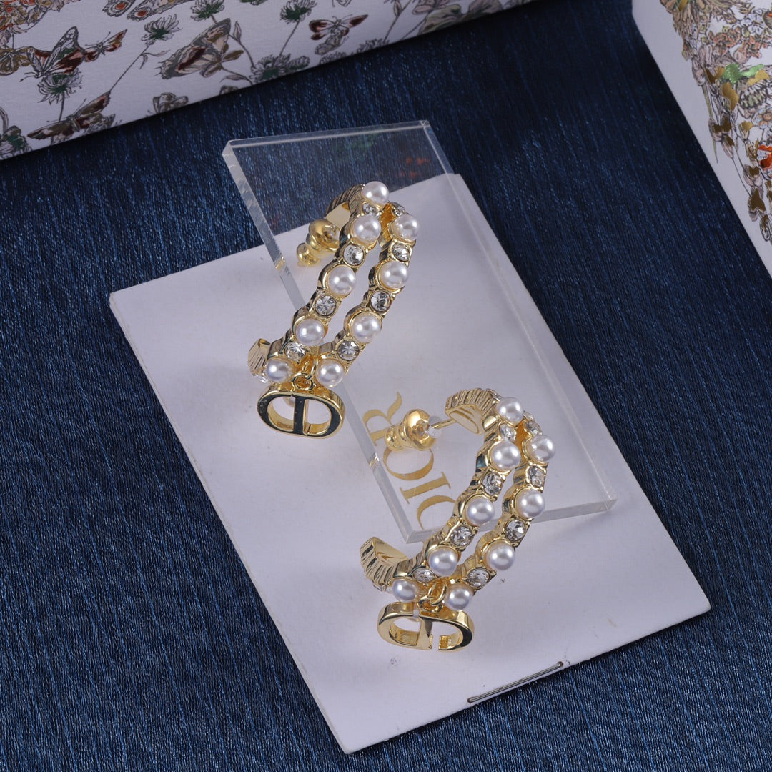 Dior Luxury Earrings | Timeless Elegance & Boutique-Grade Quality 77