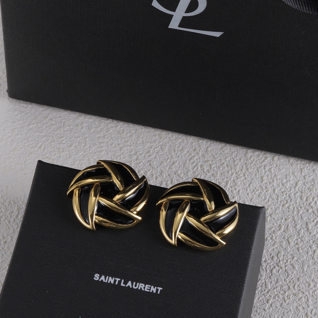 YSL Luxury Earrings | Timeless Elegance & Boutique-Grade Quality 37