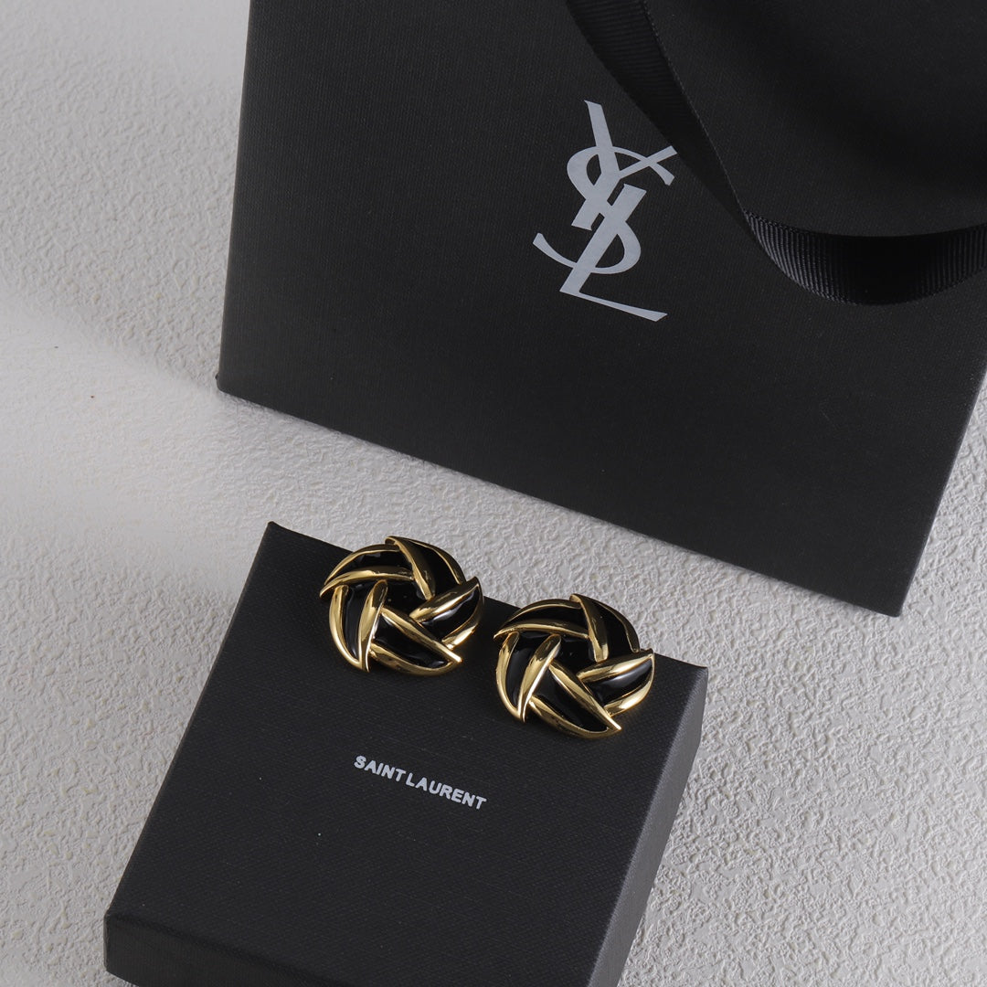 YSL Luxury Earrings | Timeless Elegance & Boutique-Grade Quality 37