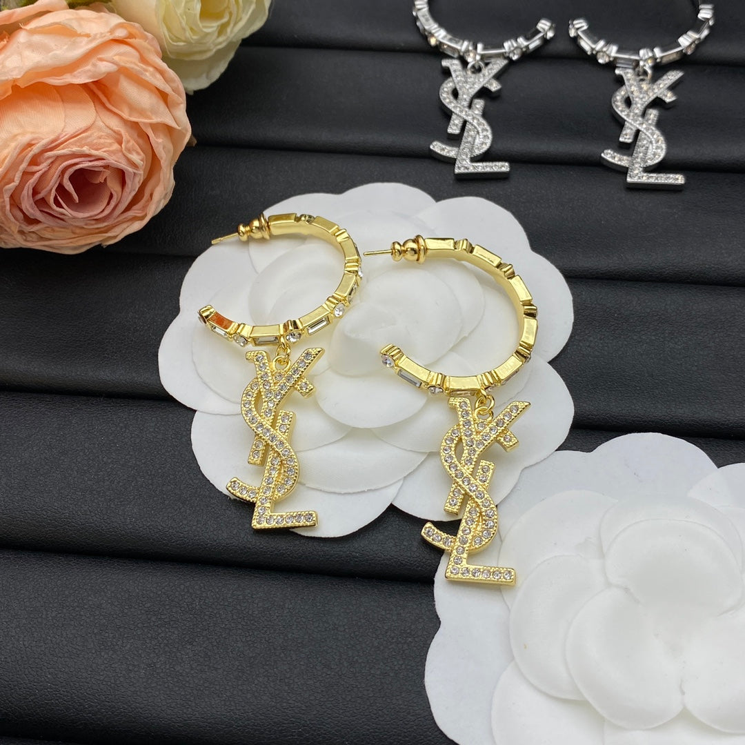 YSL Luxury Earrings | Timeless Elegance & Boutique-Grade Quality 39