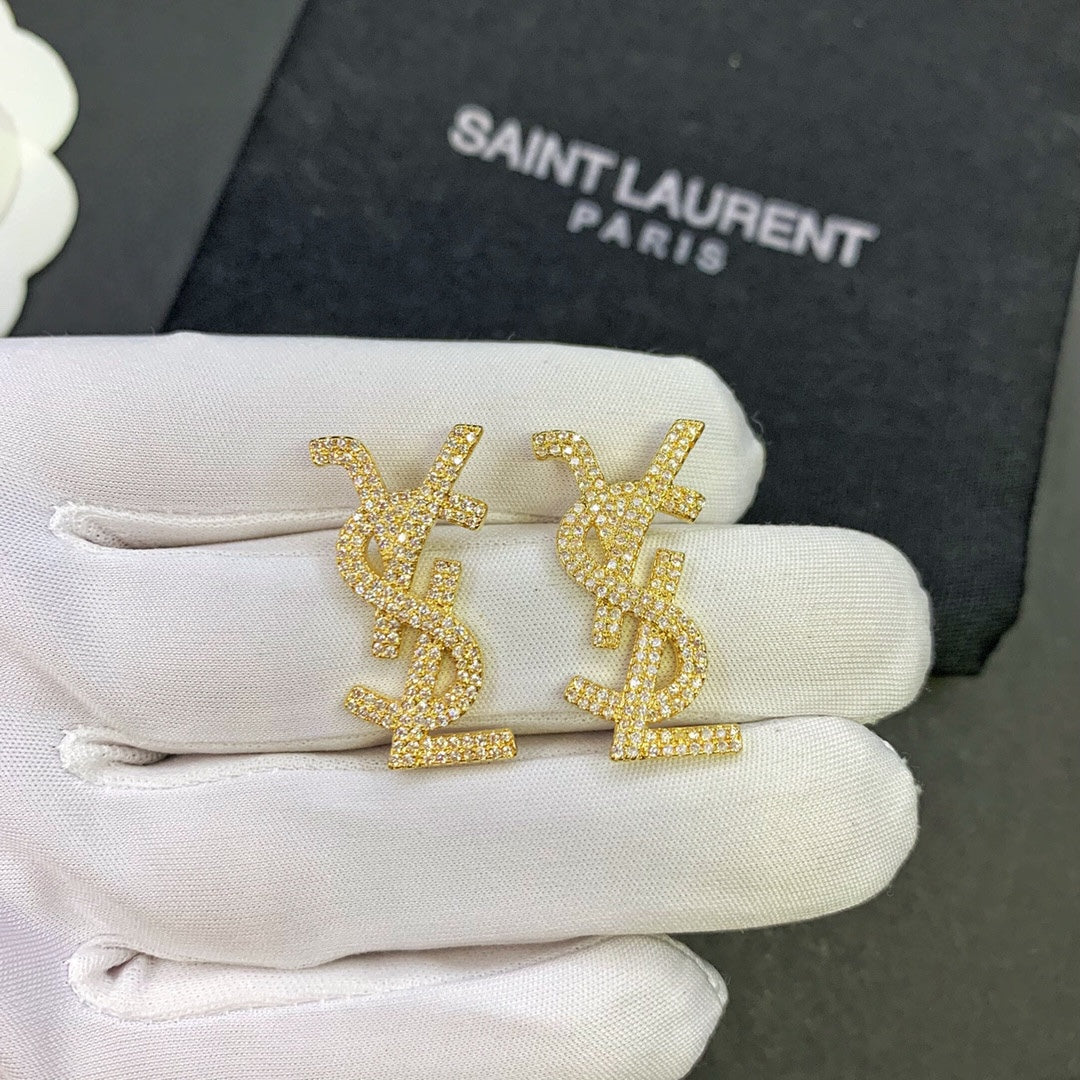 YSL Luxury Earrings | Timeless Elegance & Boutique-Grade Quality 40