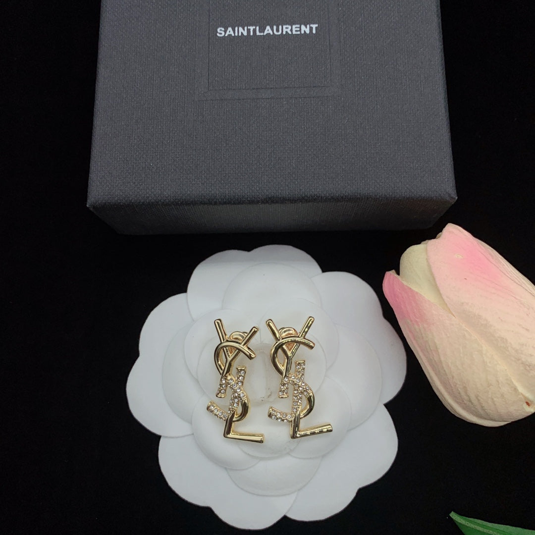 YSL Luxury Earrings | Timeless Elegance & Boutique-Grade Quality 43