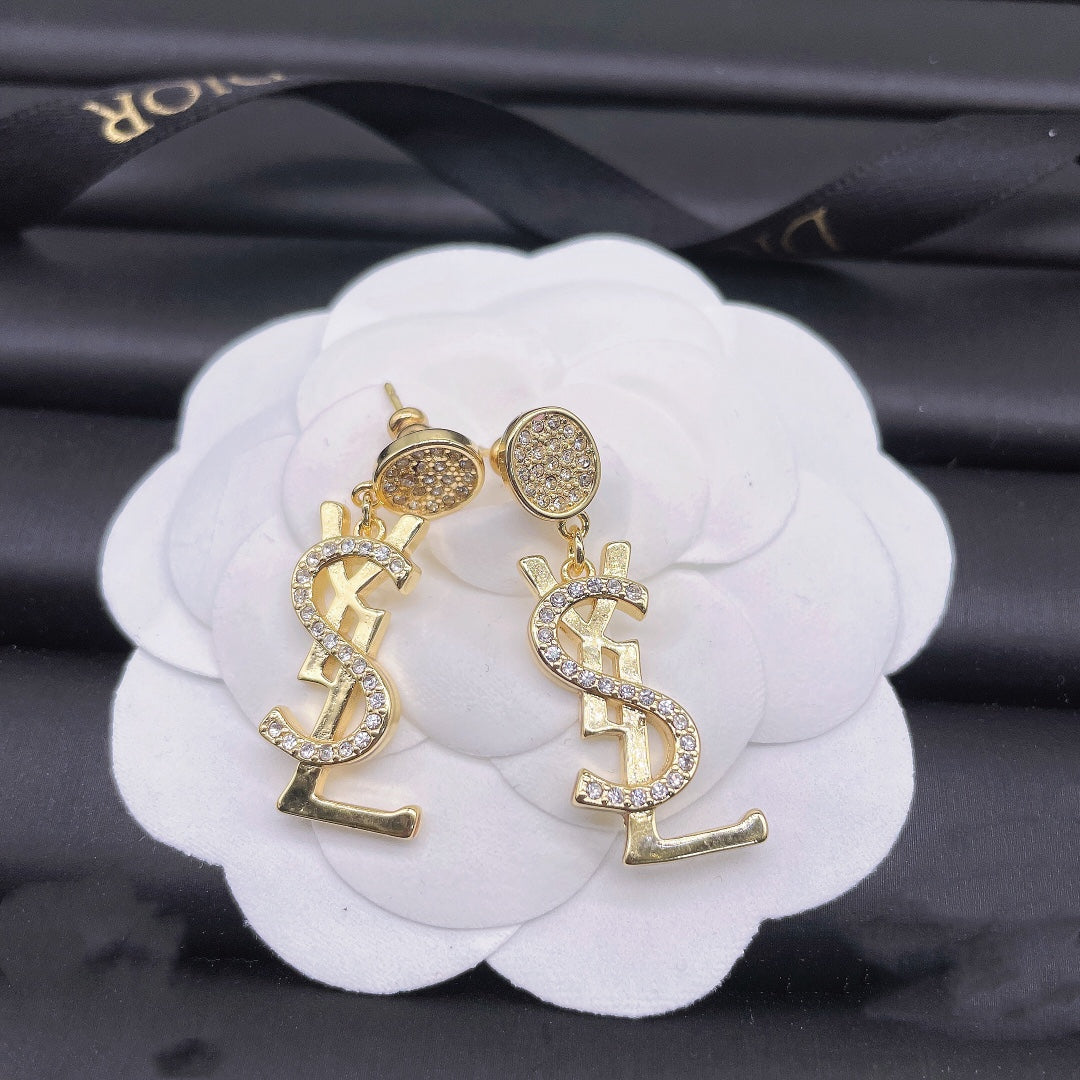 YSL Luxury Earrings | Timeless Elegance & Boutique-Grade Quality 45