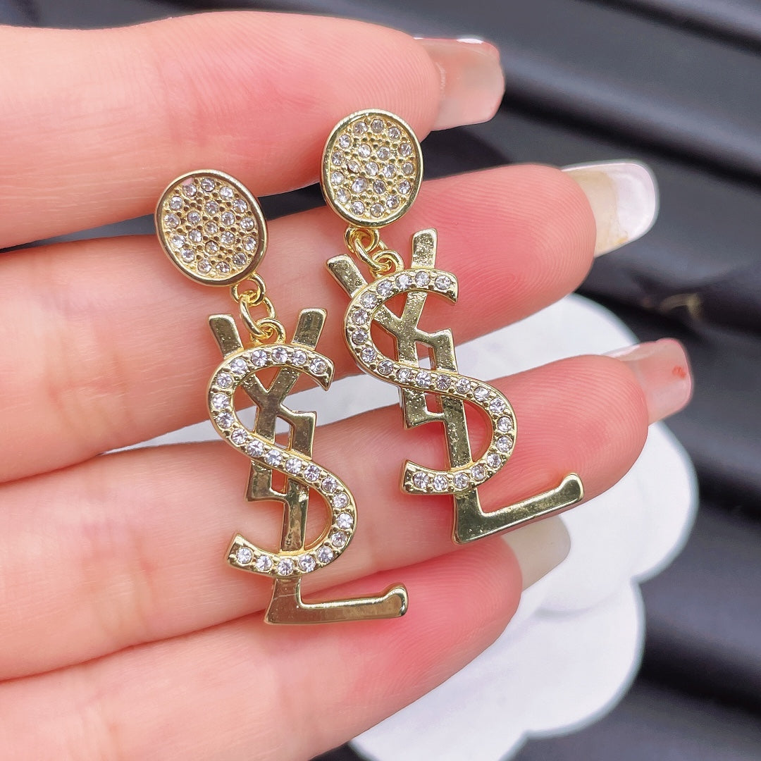 YSL Luxury Earrings | Timeless Elegance & Boutique-Grade Quality 45