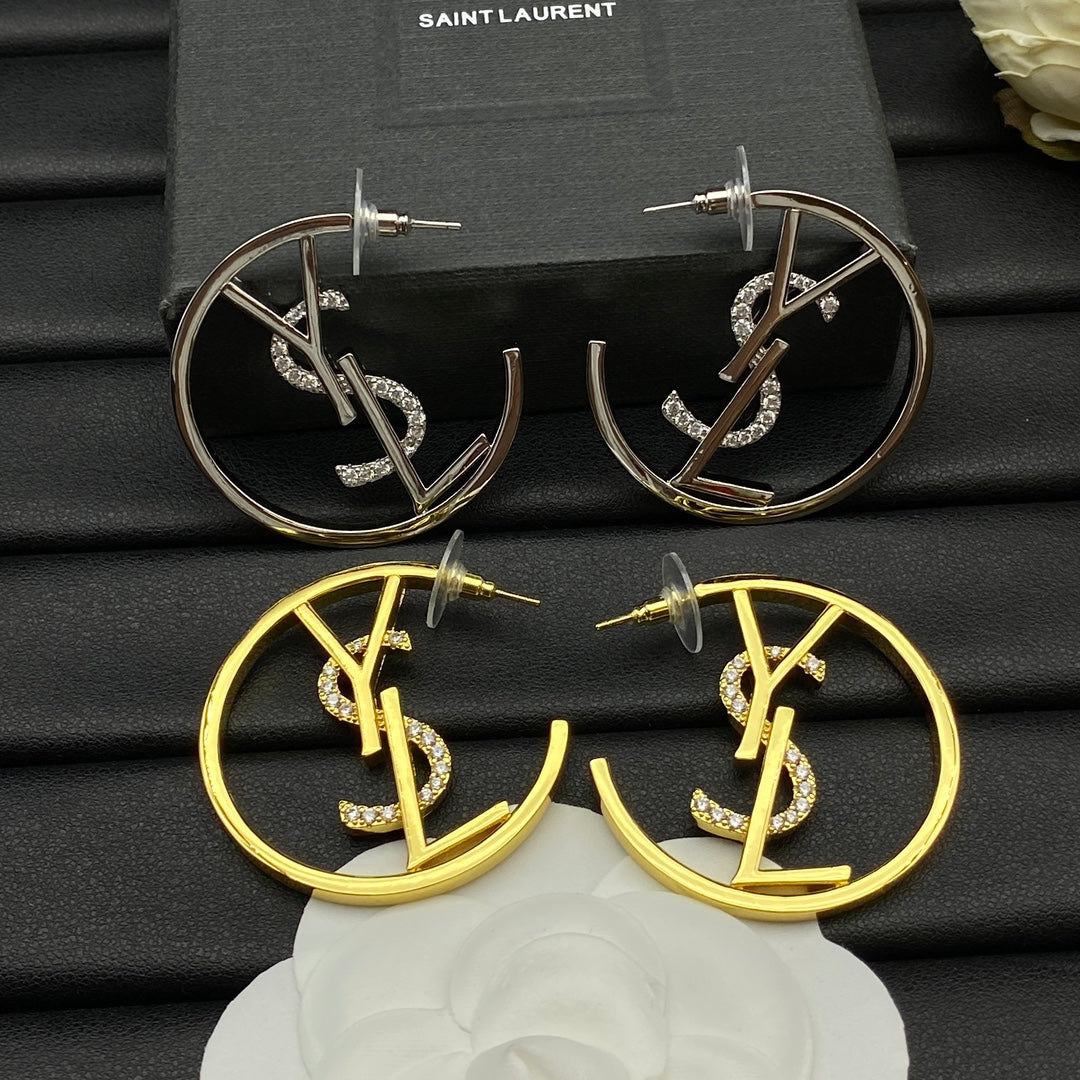 YSL Luxury Earrings | Timeless Elegance & Boutique-Grade Quality 46