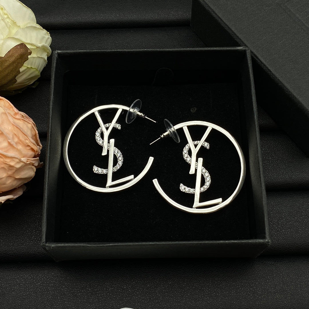 YSL Luxury Earrings | Timeless Elegance & Boutique-Grade Quality 46