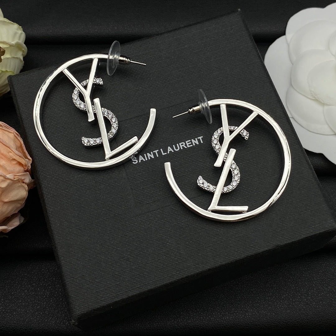 YSL Luxury Earrings | Timeless Elegance & Boutique-Grade Quality 46