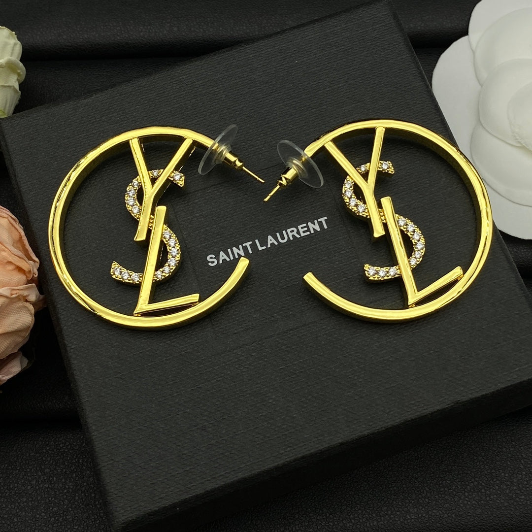 YSL Luxury Earrings | Timeless Elegance & Boutique-Grade Quality 46