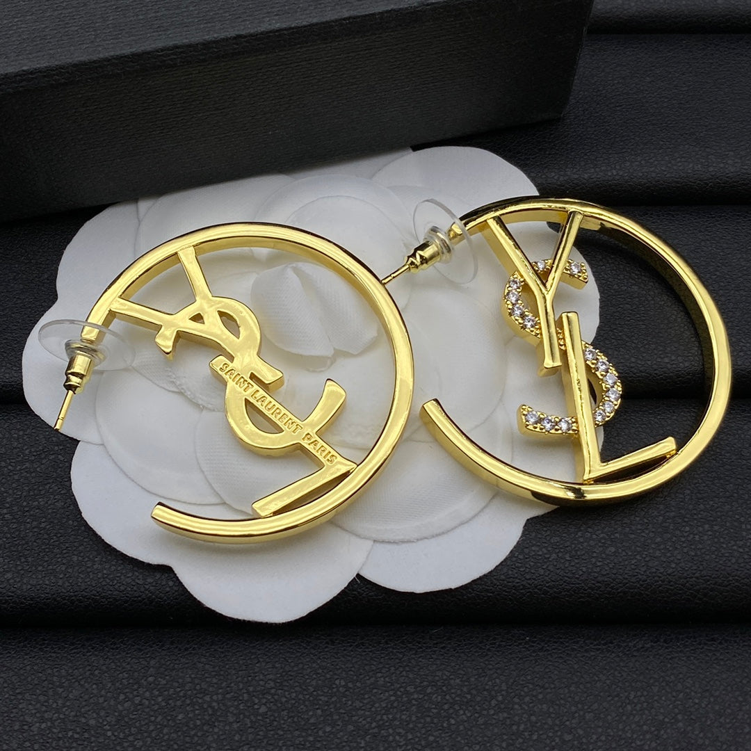 YSL Luxury Earrings | Timeless Elegance & Boutique-Grade Quality 46