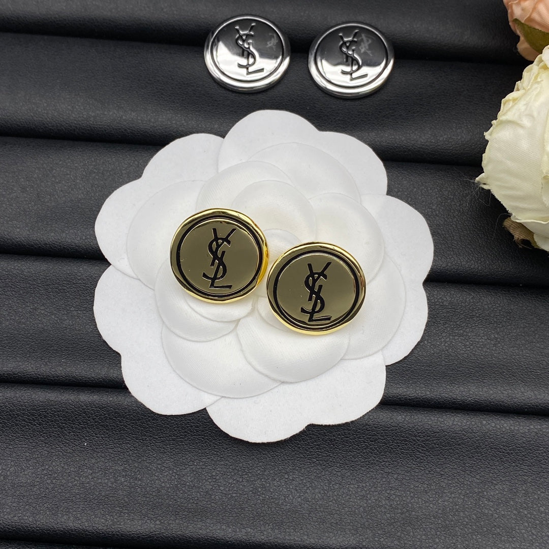 YSL Luxury Earrings | Timeless Elegance & Boutique-Grade Quality 47