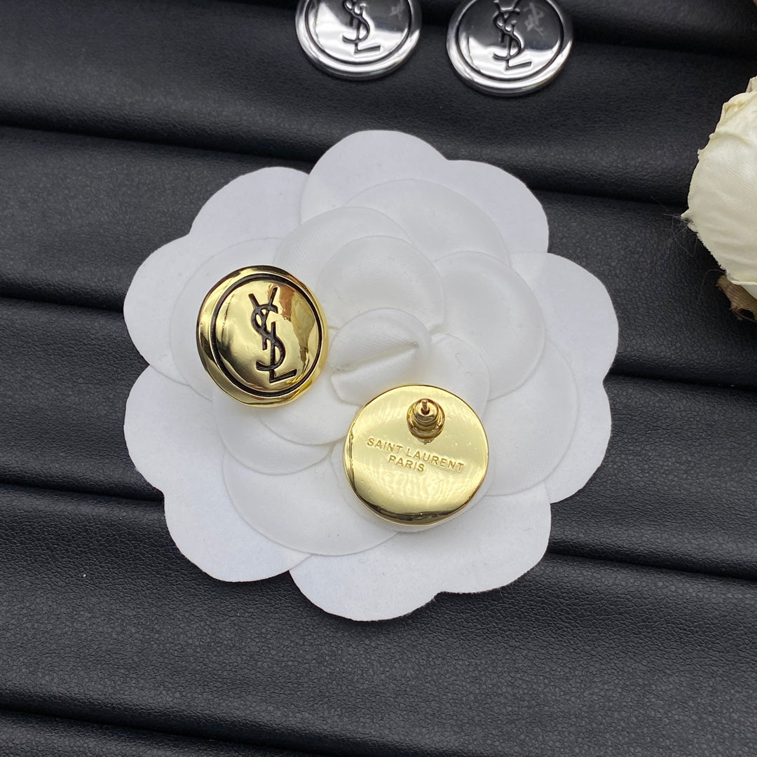 YSL Luxury Earrings | Timeless Elegance & Boutique-Grade Quality 47