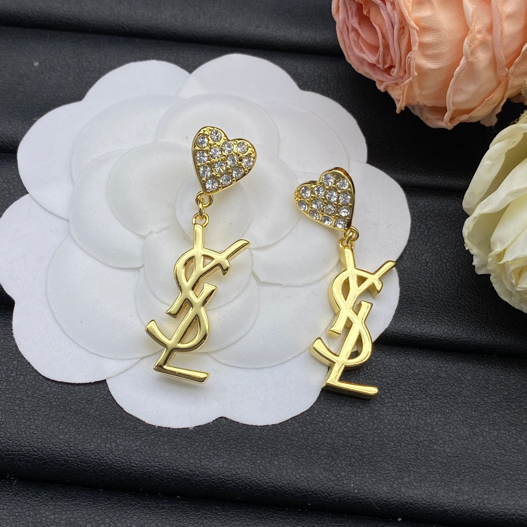 YSL Luxury Earrings | Timeless Elegance & Boutique-Grade Quality 48