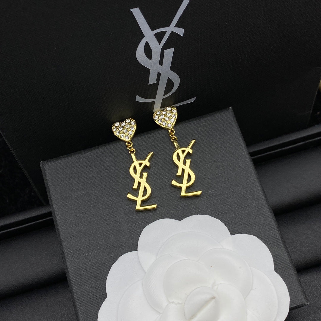 YSL Luxury Earrings | Timeless Elegance & Boutique-Grade Quality 48