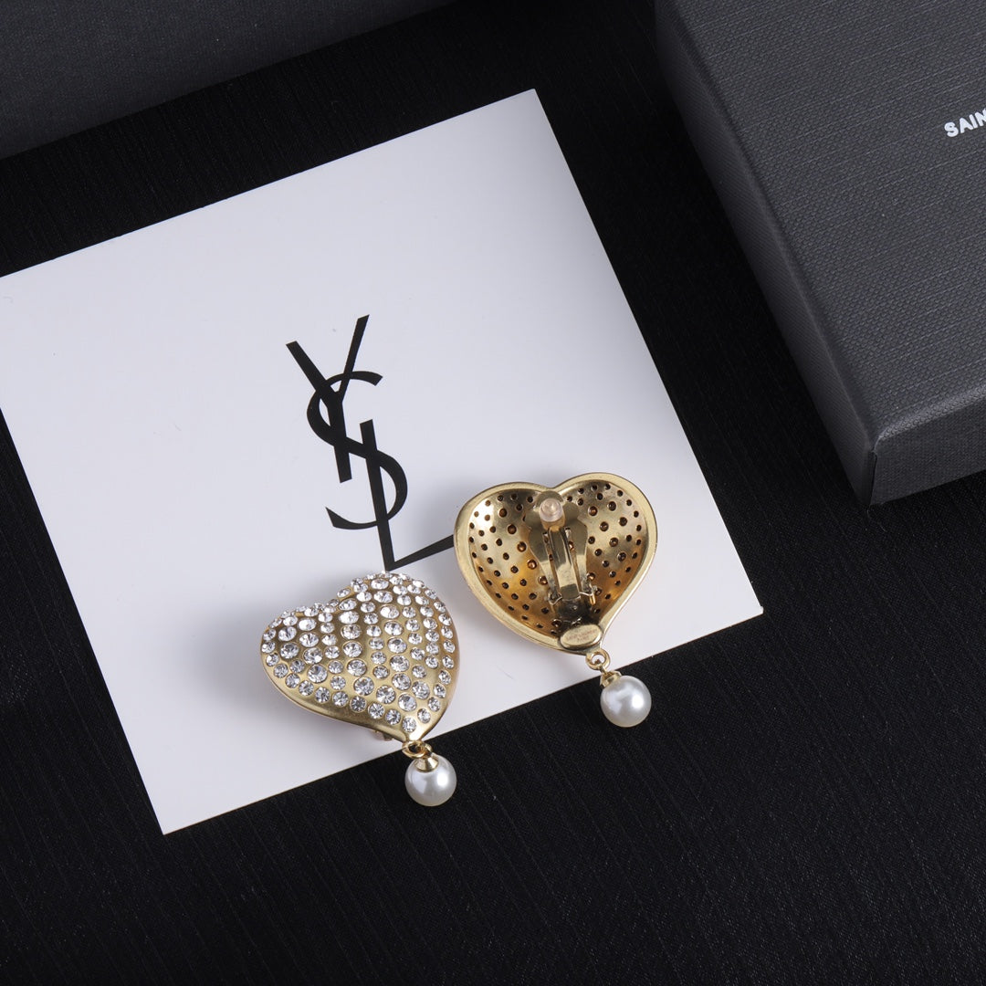 YSL Luxury Earrings | Timeless Elegance & Boutique-Grade Quality 49