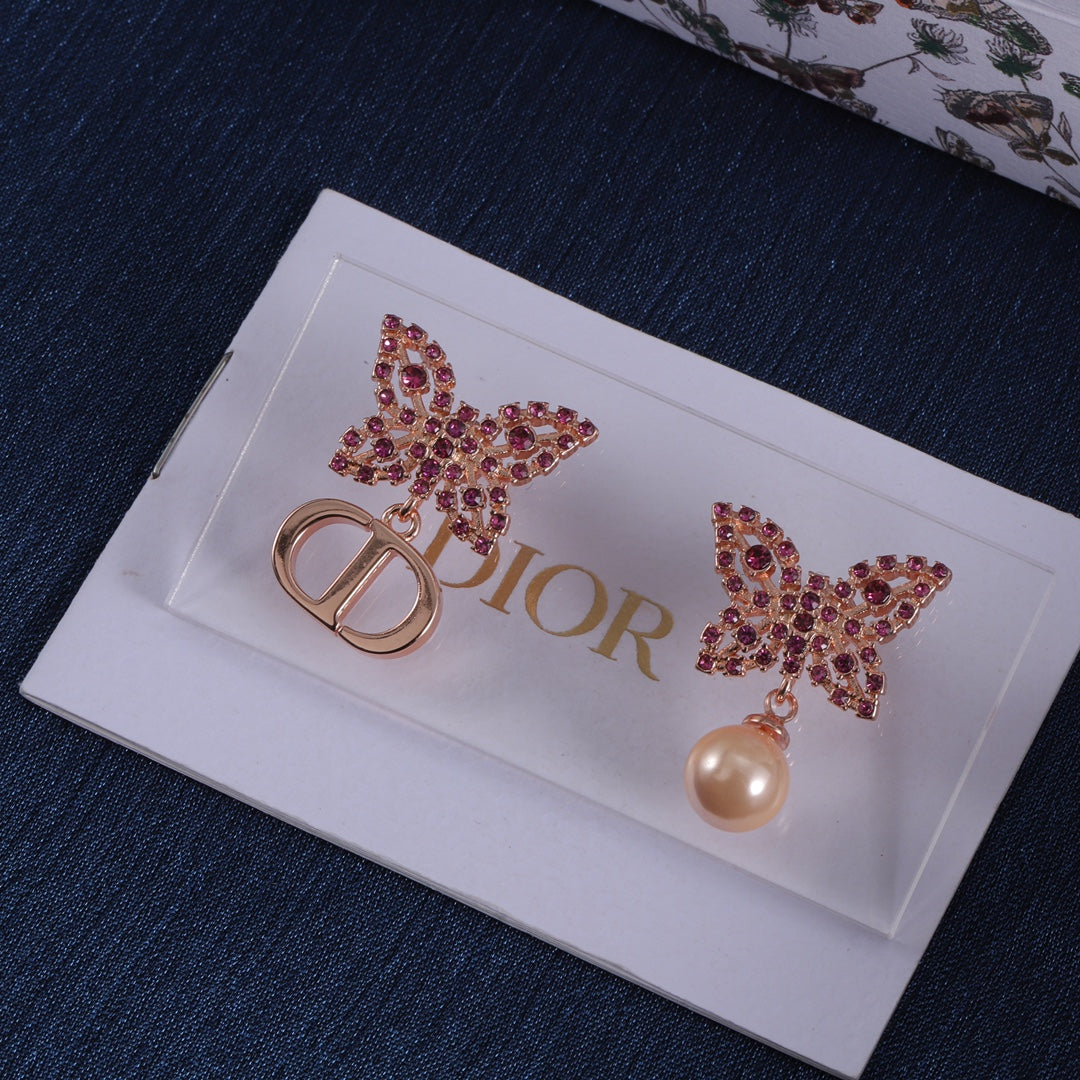 Dior Luxury Earrings | Timeless Elegance & Boutique-Grade Quality 100