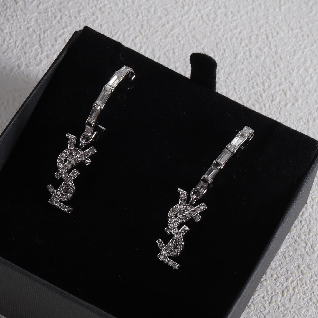 YSL Luxury Earrings | Timeless Elegance & Boutique-Grade Quality 50