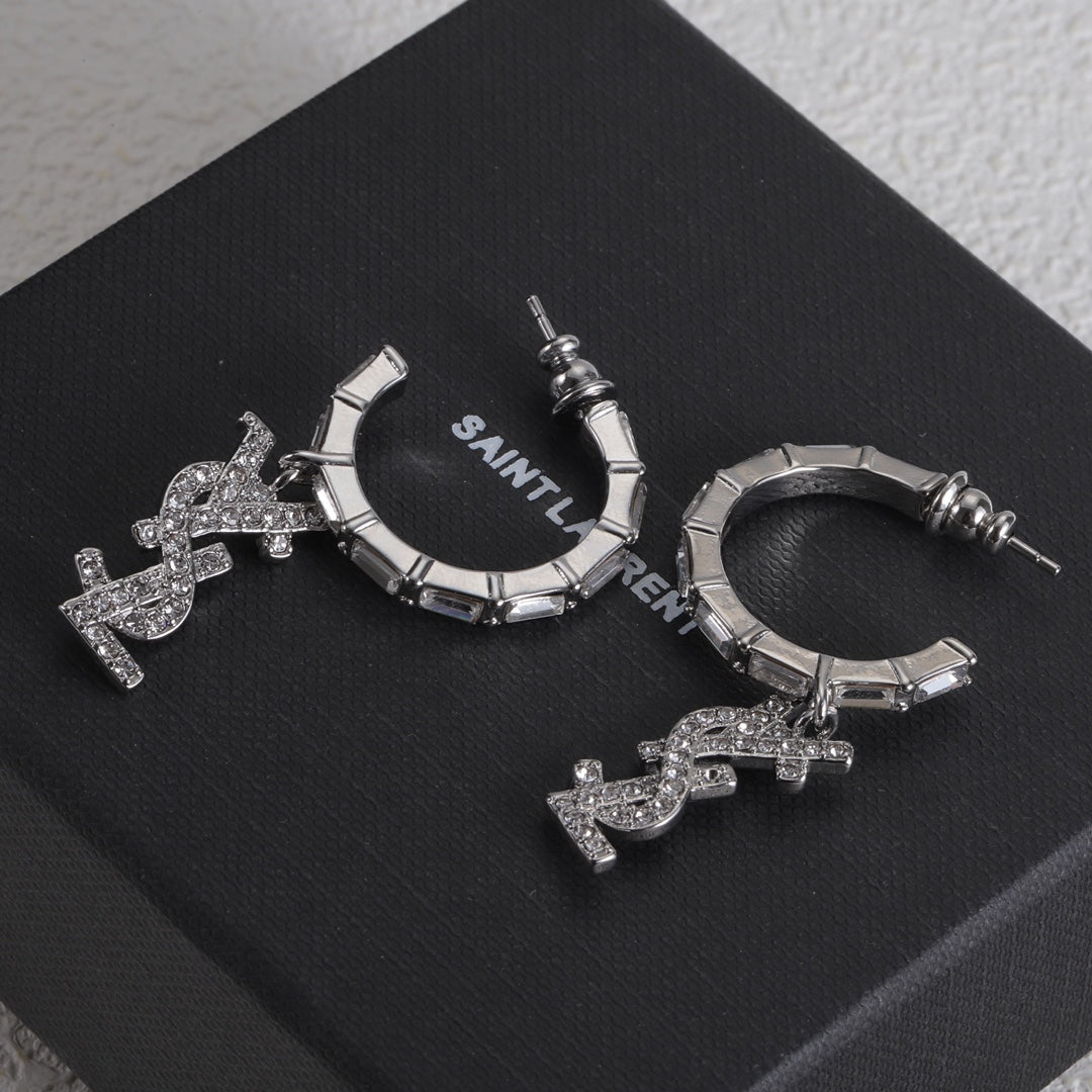 YSL Luxury Earrings | Timeless Elegance & Boutique-Grade Quality 50