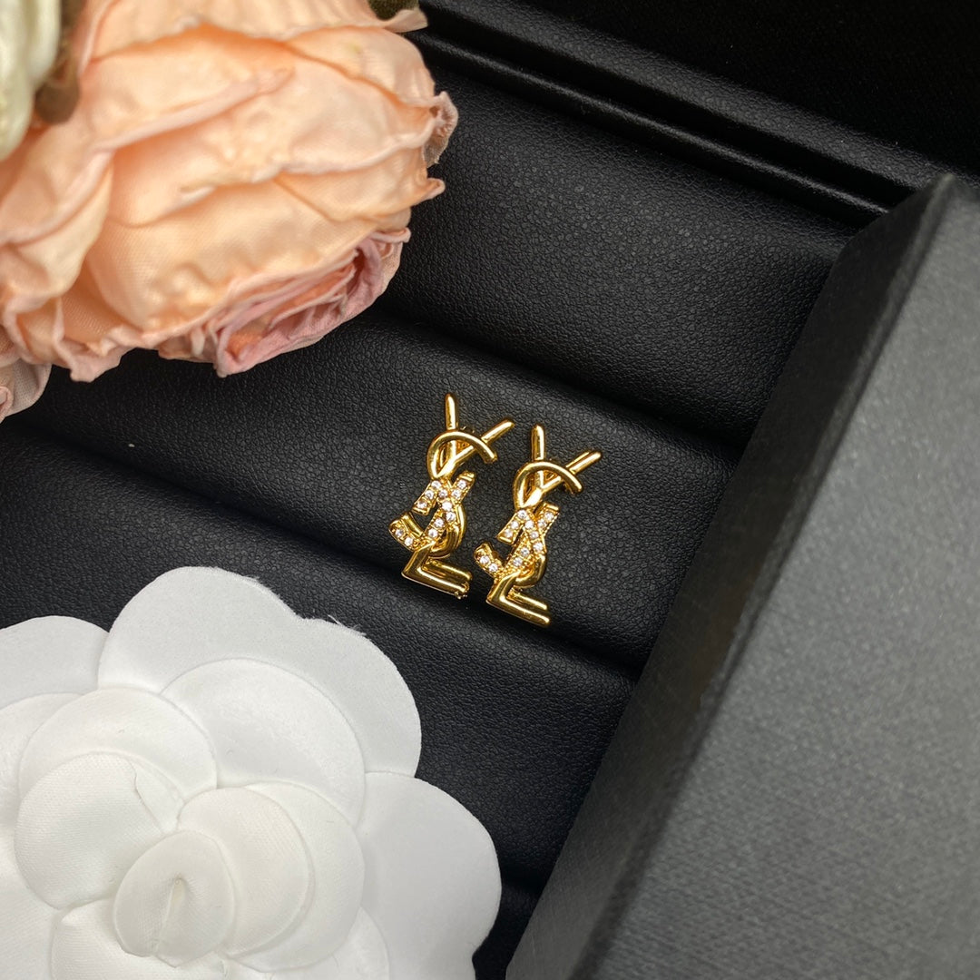 YSL Luxury Earrings | Timeless Elegance & Boutique-Grade Quality 55
