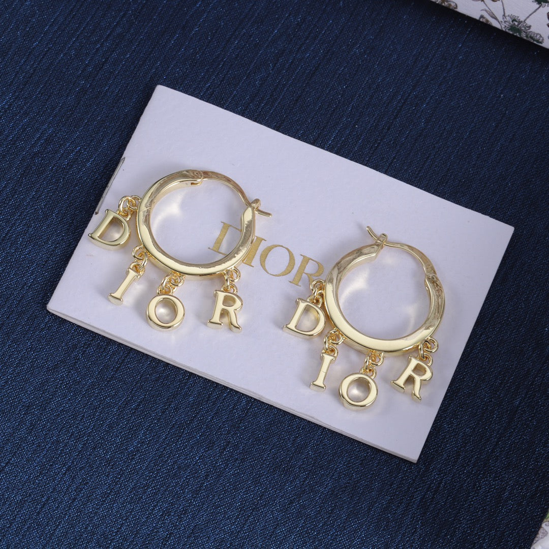 Dior Luxury Earrings | Timeless Elegance & Boutique-Grade Quality 105