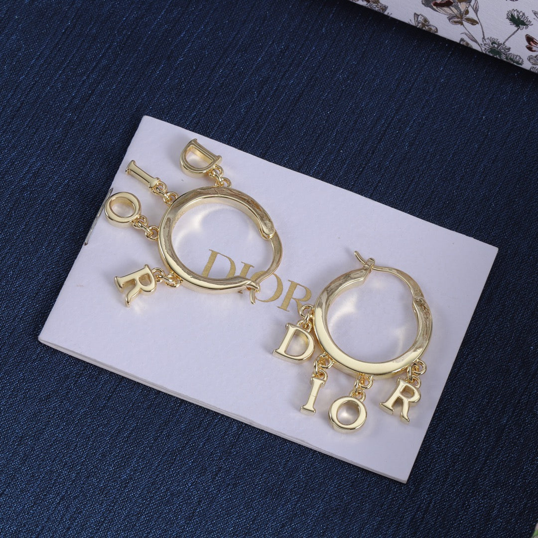 Dior Luxury Earrings | Timeless Elegance & Boutique-Grade Quality 105