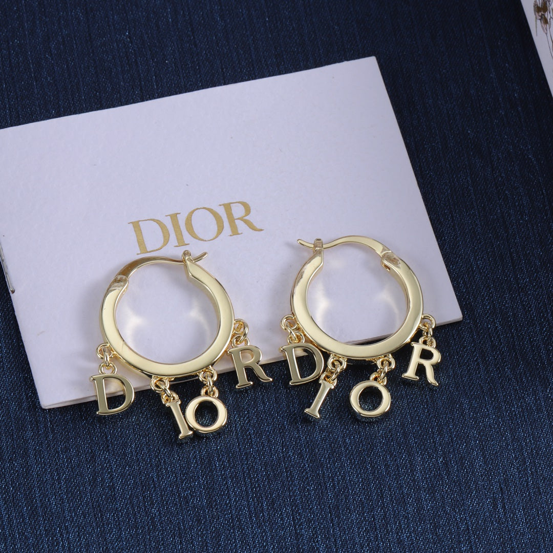 Dior Luxury Earrings | Timeless Elegance & Boutique-Grade Quality 105