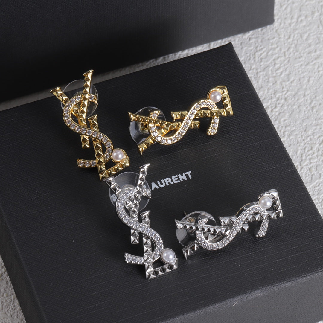 YSL Luxury Earrings | Timeless Elegance & Boutique-Grade Quality 56