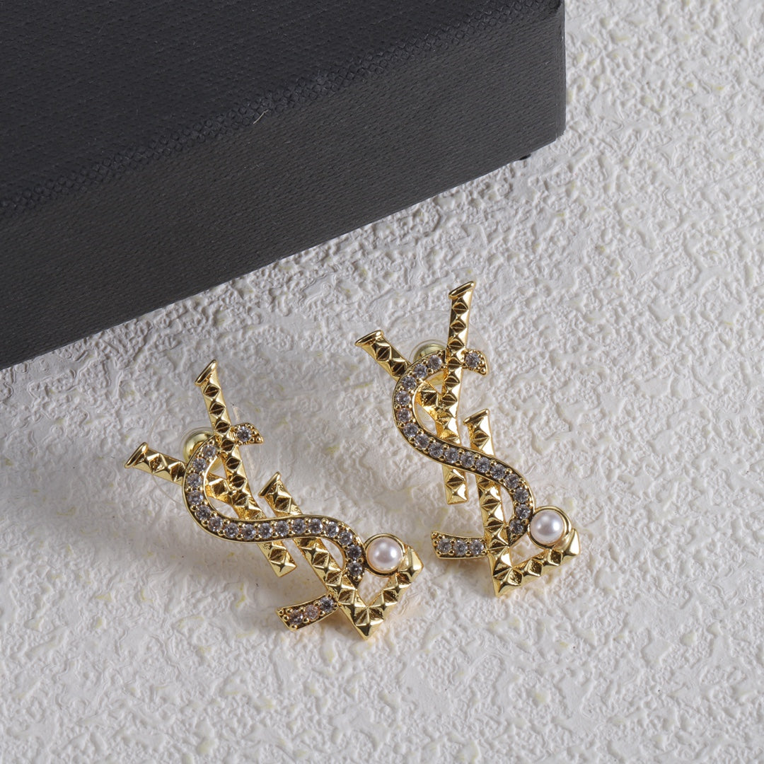 YSL Luxury Earrings | Timeless Elegance & Boutique-Grade Quality 56