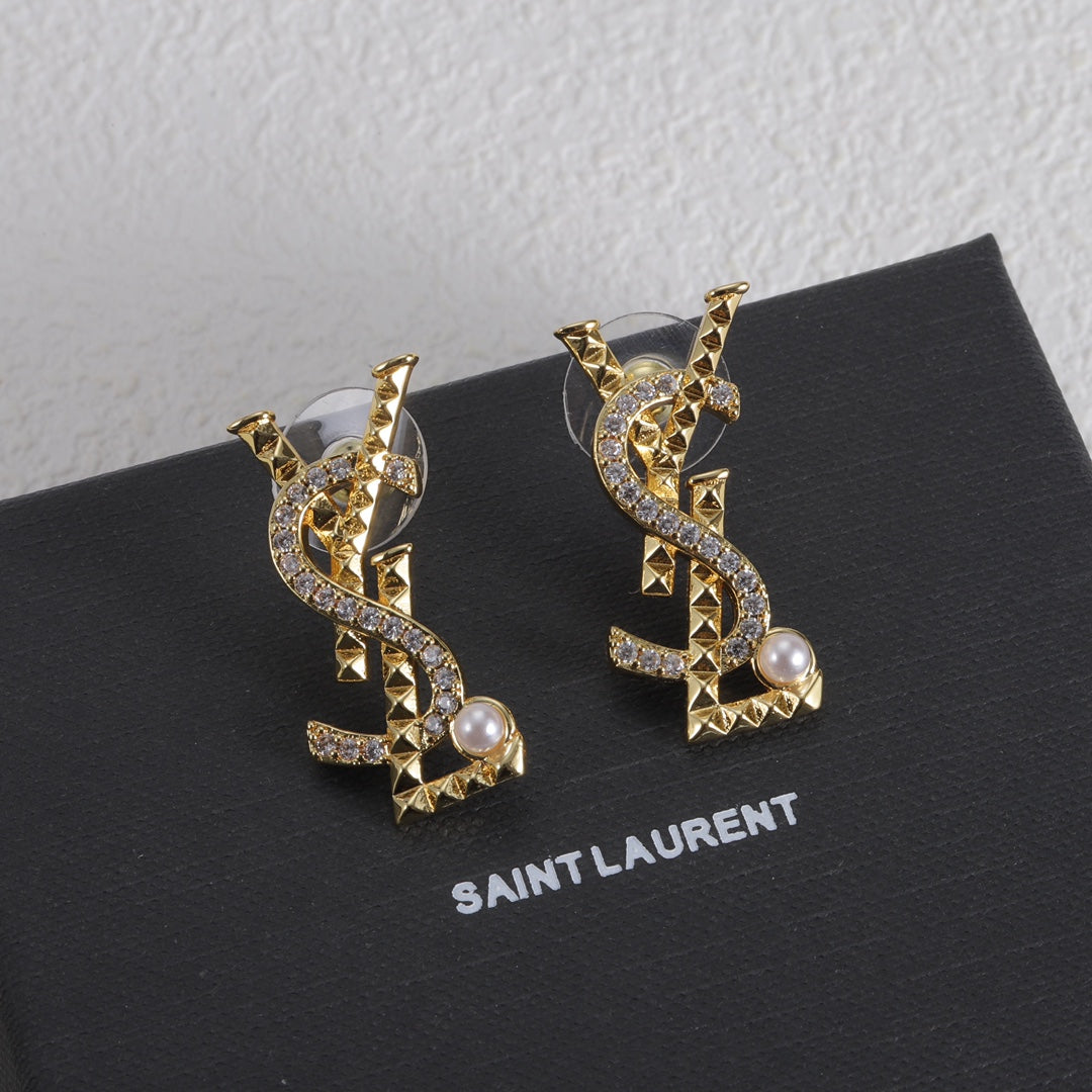 YSL Luxury Earrings | Timeless Elegance & Boutique-Grade Quality 56