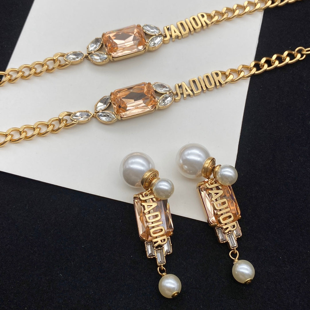 Dior Luxury Earrings | Timeless Elegance & Boutique-Grade Quality 110