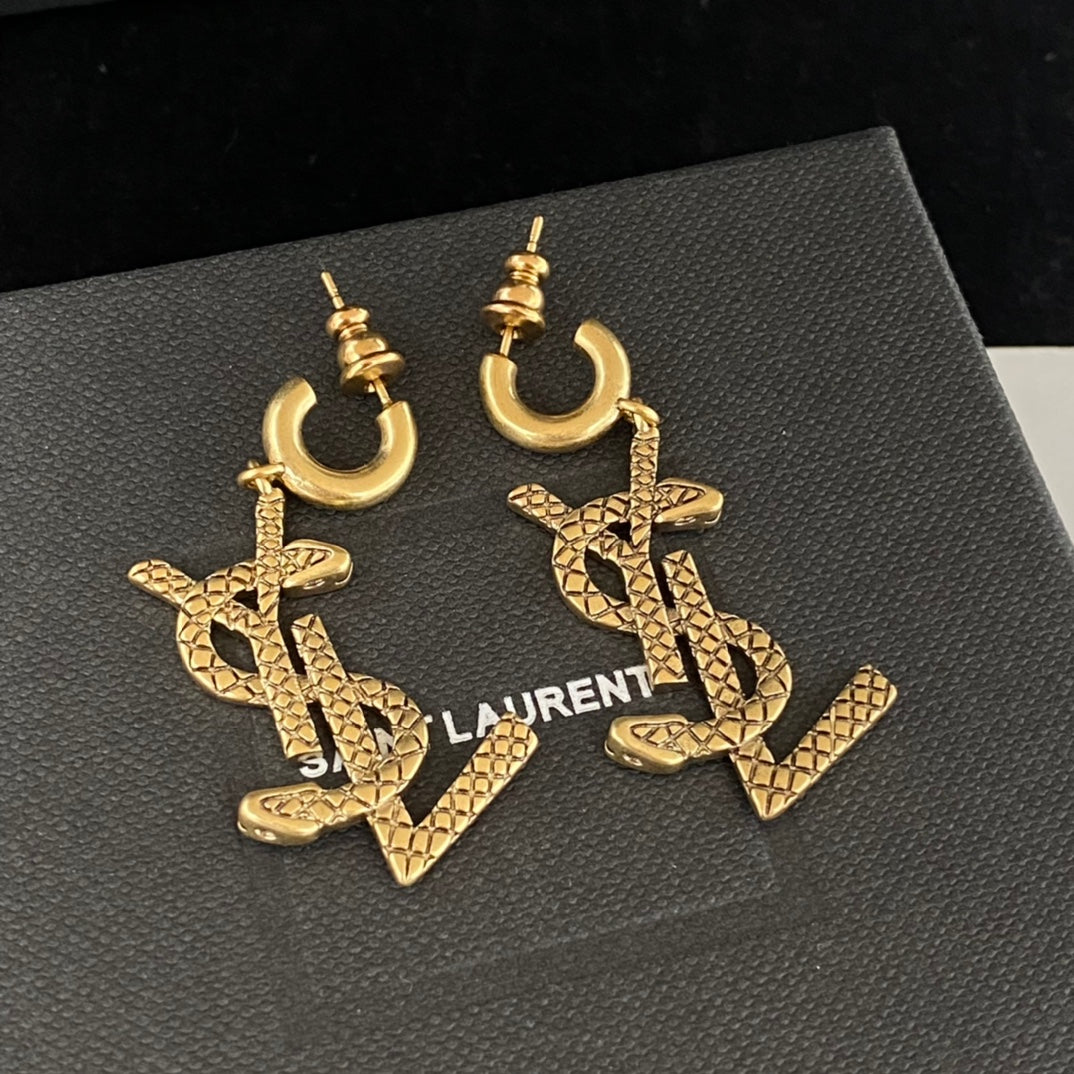 YSL Luxury Earrings | Timeless Elegance & Boutique-Grade Quality 60