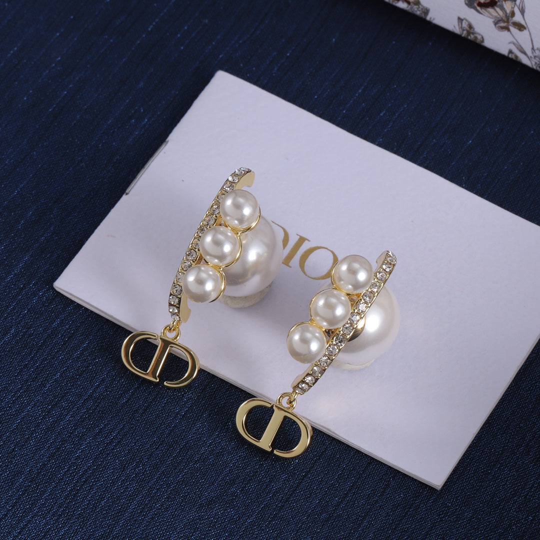 Dior Luxury Earrings | Timeless Elegance & Boutique-Grade Quality 111