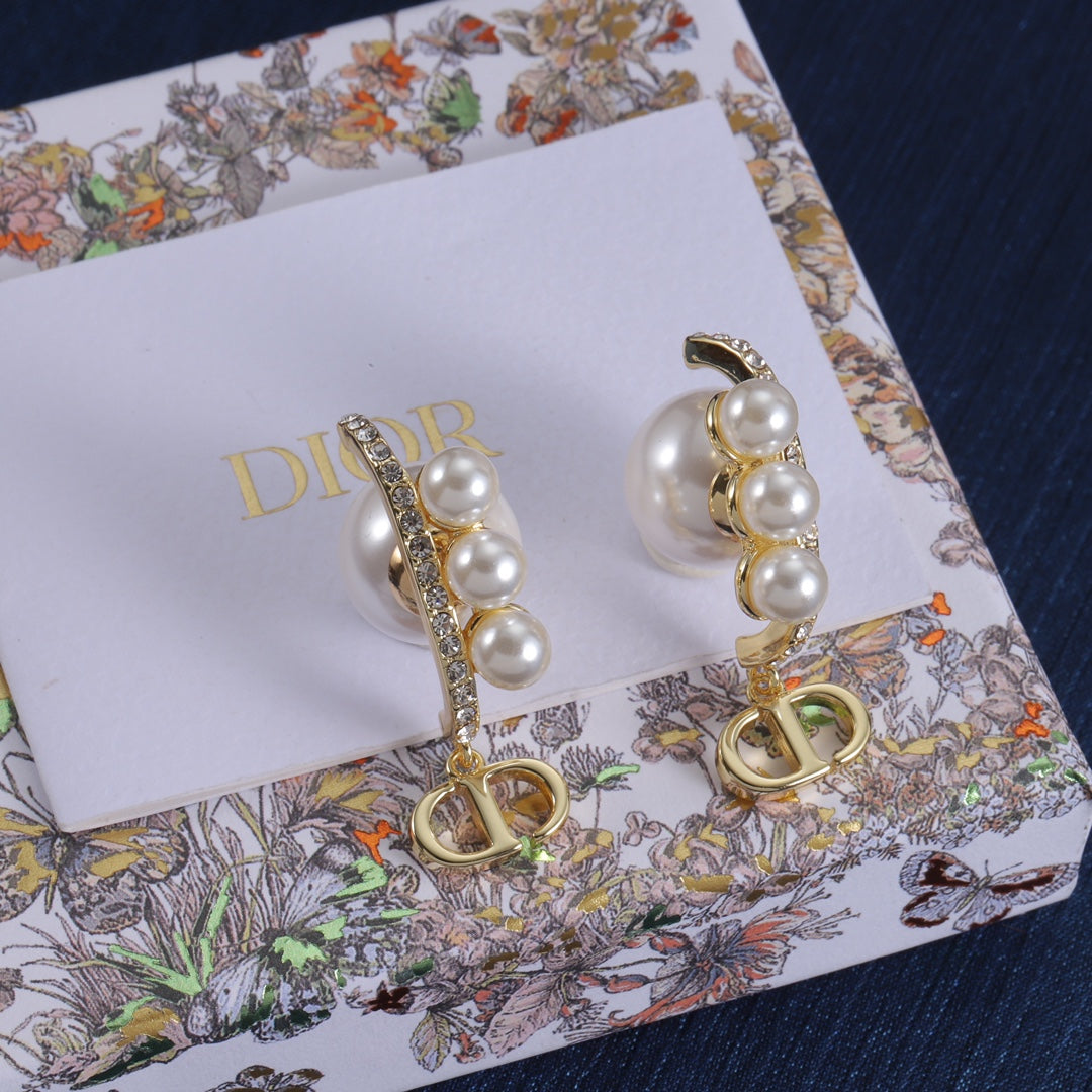 Dior Luxury Earrings | Timeless Elegance & Boutique-Grade Quality 111
