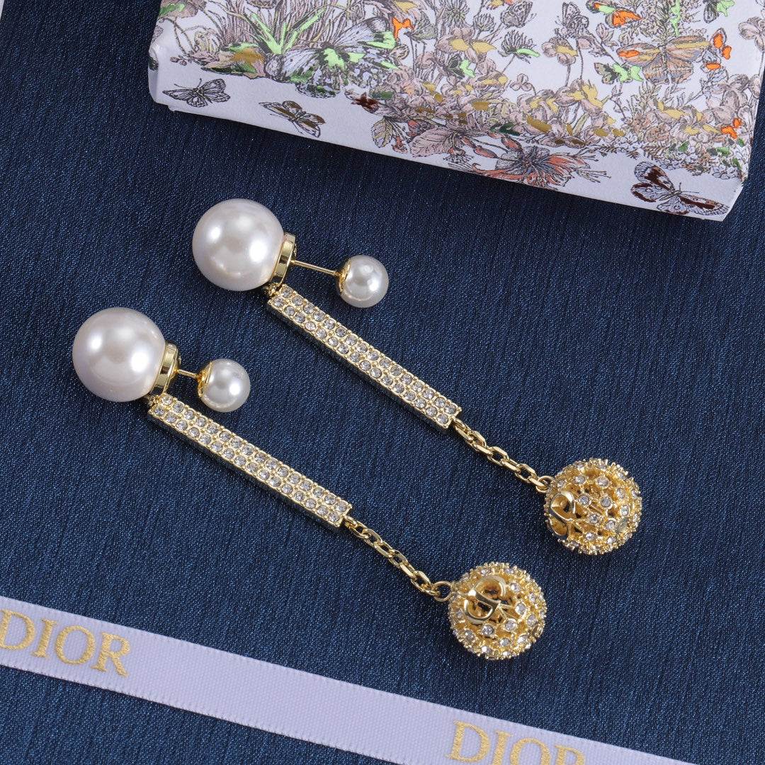 Dior Luxury Earrings | Timeless Elegance & Boutique-Grade Quality 112