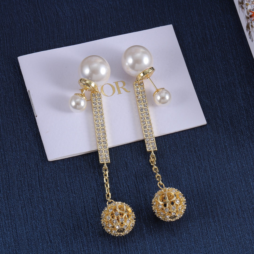 Dior Luxury Earrings | Timeless Elegance & Boutique-Grade Quality 112