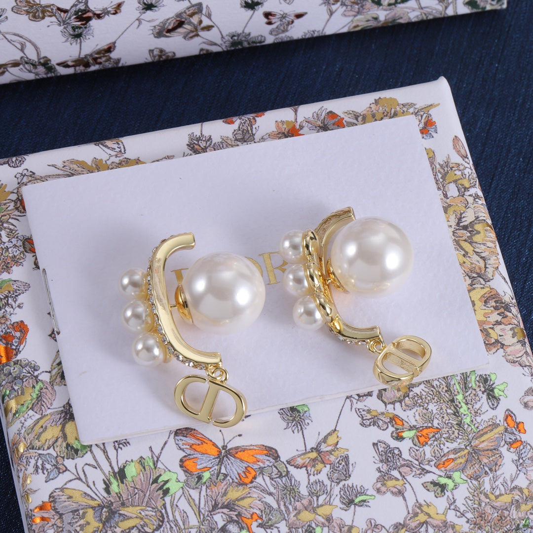 Dior Luxury Earrings | Timeless Elegance & Boutique-Grade Quality 115