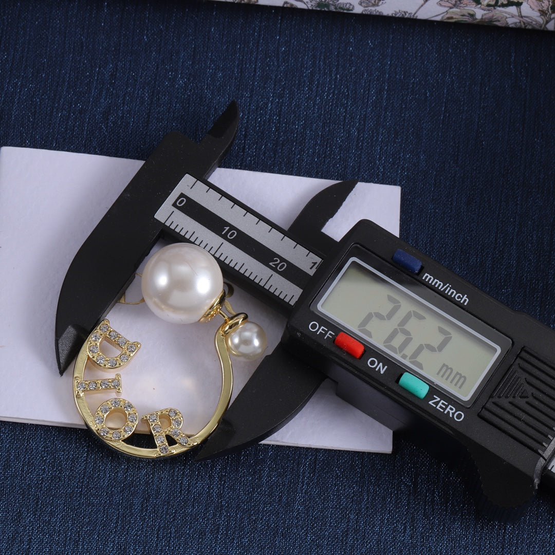Dior Luxury Earrings | Timeless Elegance & Boutique-Grade Quality 119