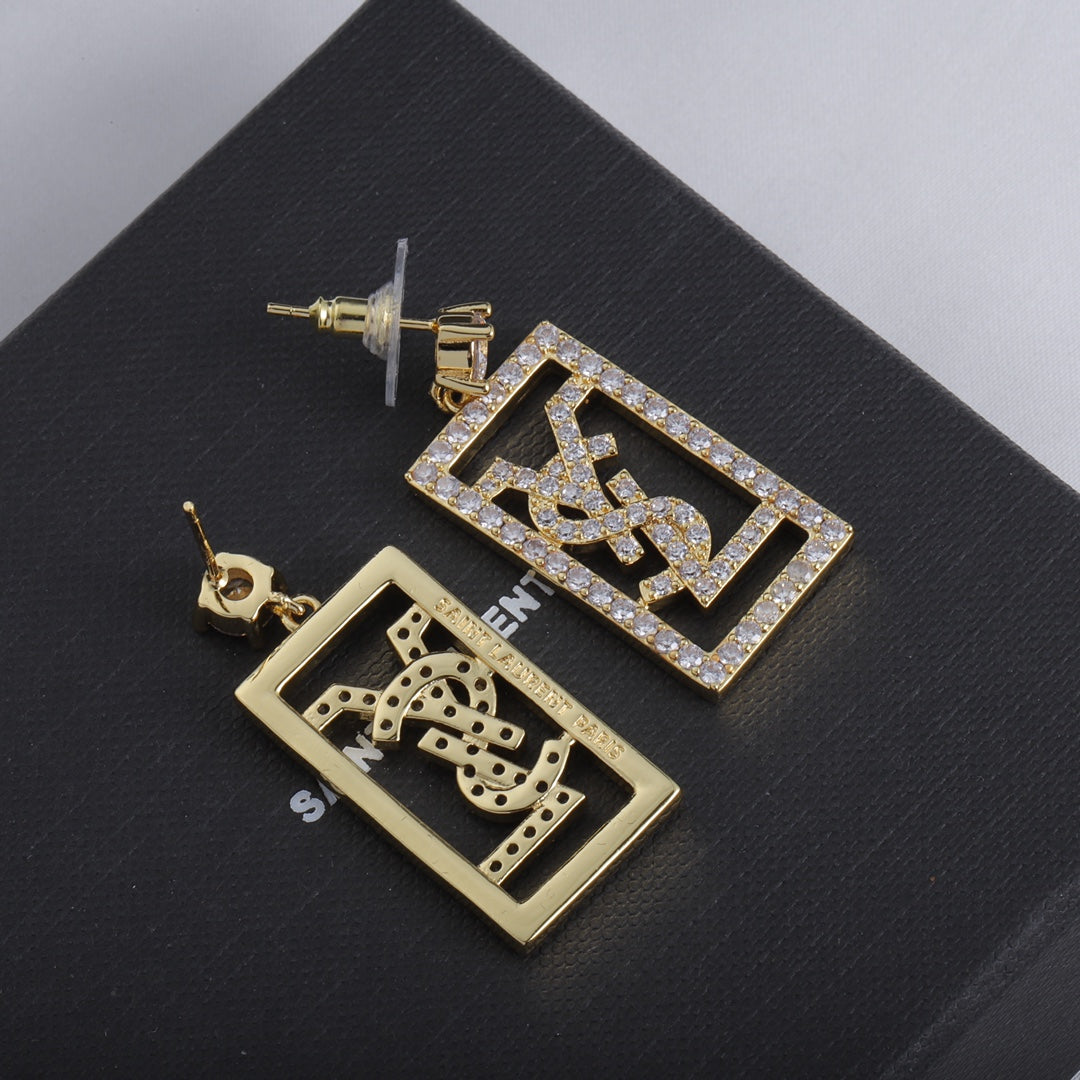 YSL Luxury Earrings | Timeless Elegance & Boutique-Grade Quality 68