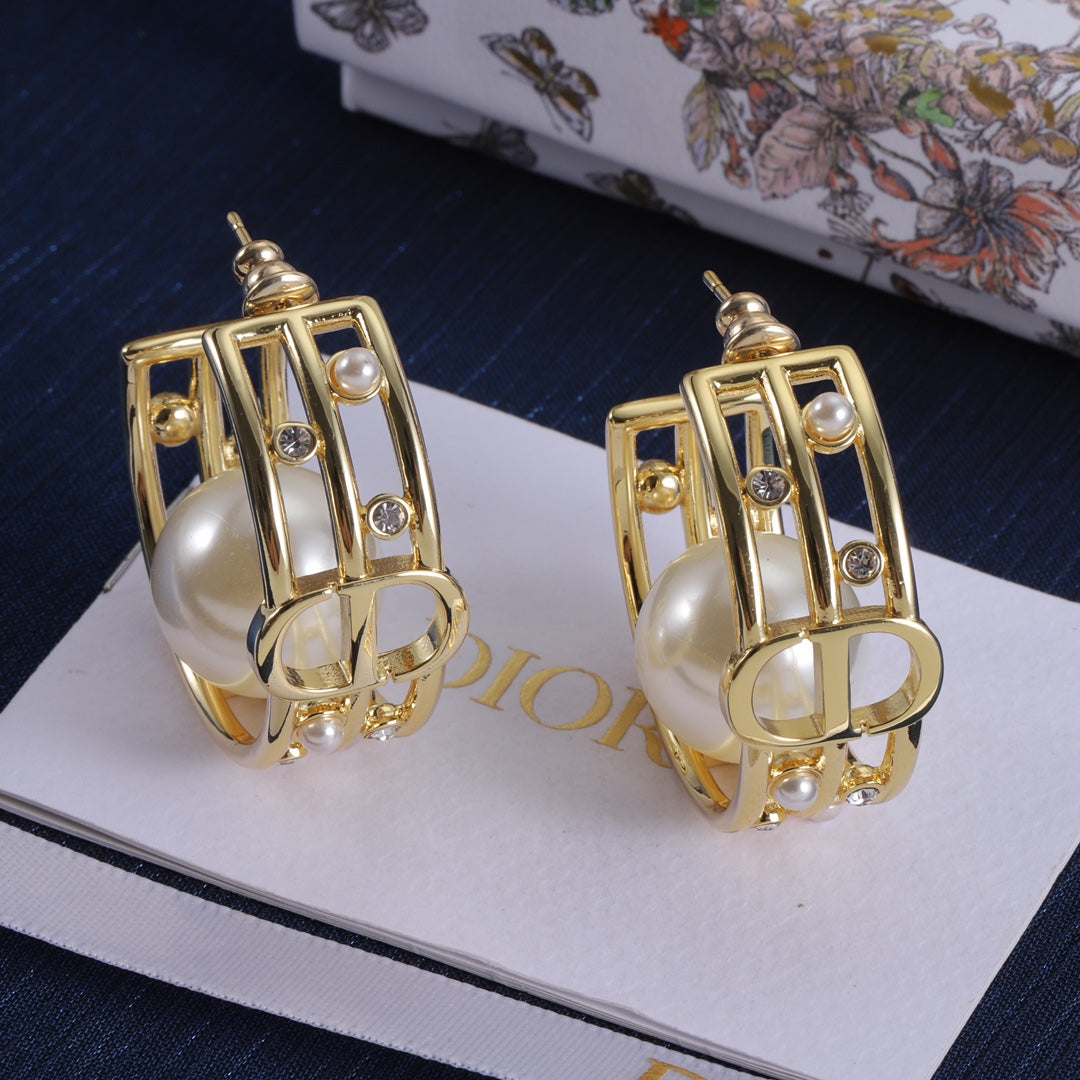 Dior Luxury Earrings | Timeless Elegance & Boutique-Grade Quality 122