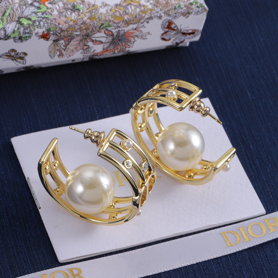 Dior Luxury Earrings | Timeless Elegance & Boutique-Grade Quality 122