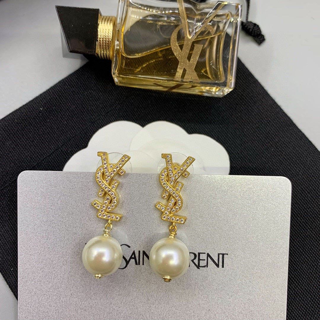 YSL Luxury Earrings | Timeless Elegance & Boutique-Grade Quality 75