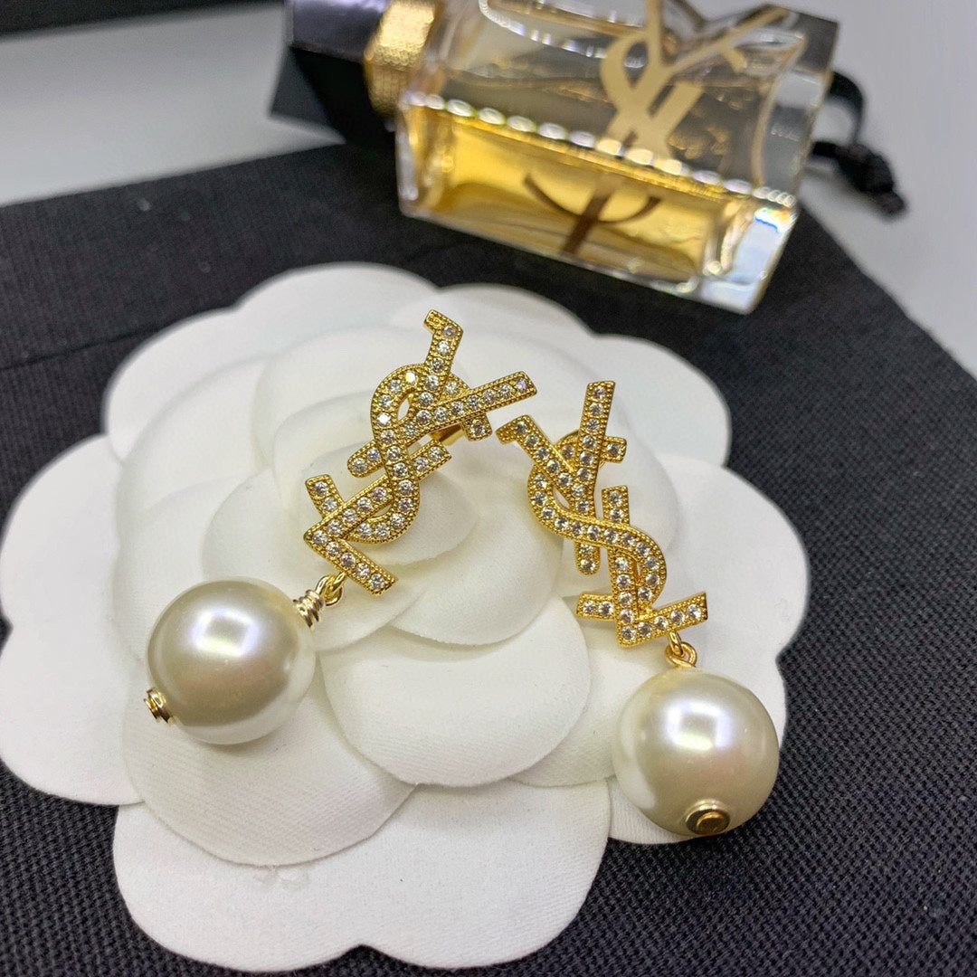 YSL Luxury Earrings | Timeless Elegance & Boutique-Grade Quality 75