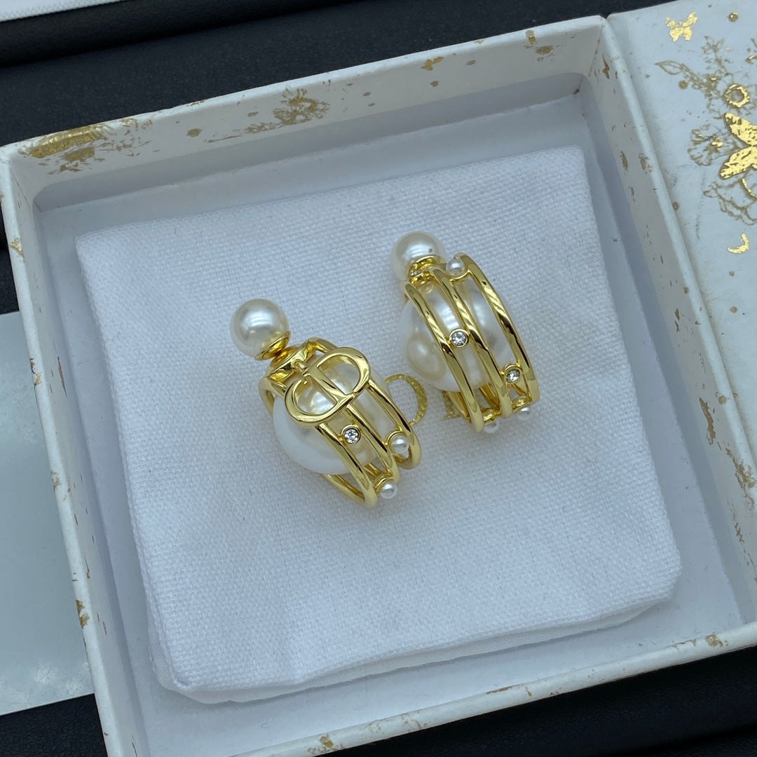 Dior Luxury Earrings | Timeless Elegance & Boutique-Grade Quality 129