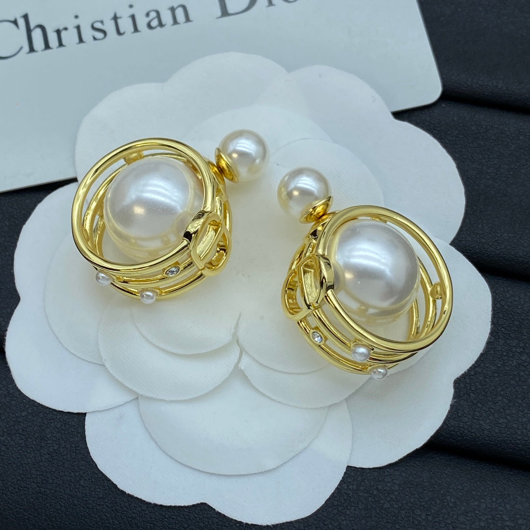 Dior Luxury Earrings | Timeless Elegance & Boutique-Grade Quality 129