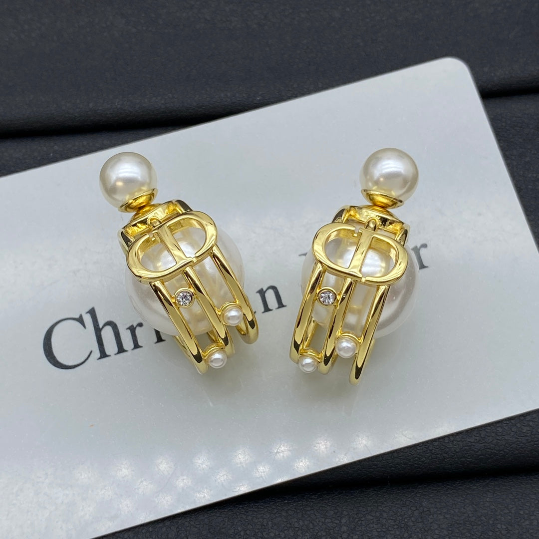 Dior Luxury Earrings | Timeless Elegance & Boutique-Grade Quality 129