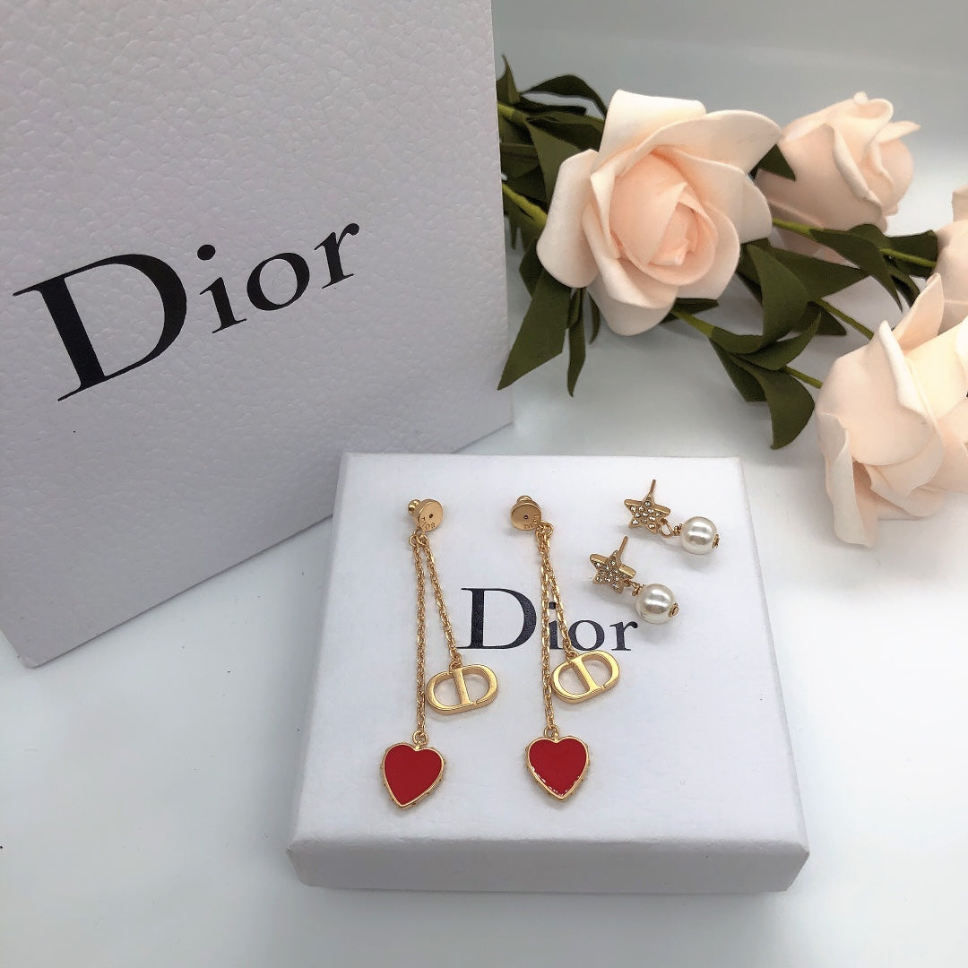 Dior Luxury Earrings | Timeless Elegance & Boutique-Grade Quality 132